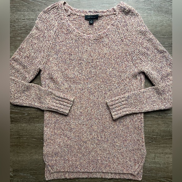 Ann Taylor Tan Knit Sweater Size Medium - Picture 2 of 4